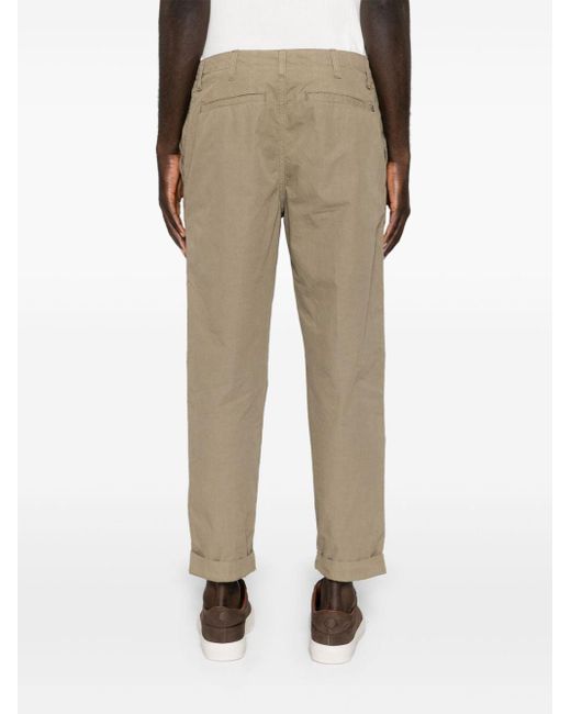 Dondup Natural Mid-rise Cropped Trousers for men