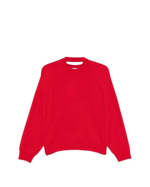 Rohe Red Crew-Neck Sweater