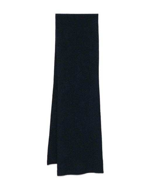 N.Peal Cashmere Blue Cashmere Scarf