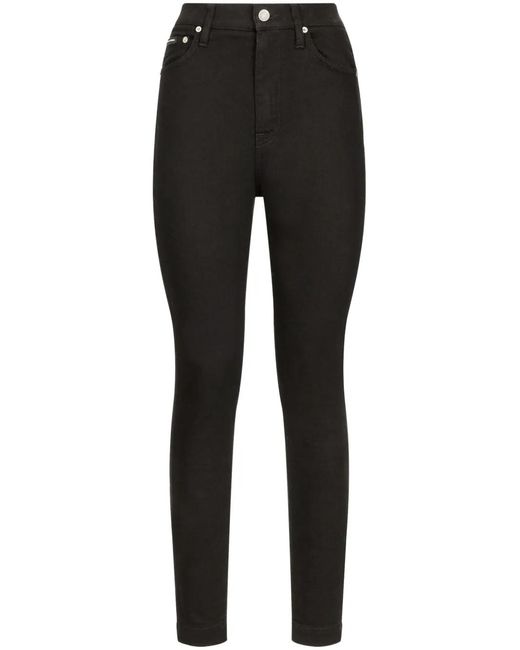 Dolce & Gabbana Black Audrey Skinny-Cut Jeans