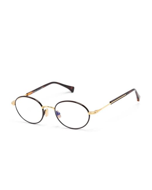 Tom Ford Brown Oval-Frame Glasses for men