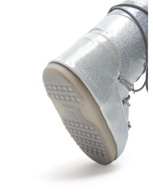 Moon Boot Gray Mb Icon Glitter