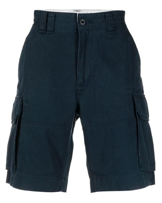 メンズ Polo Ralph Lauren ロゴ カーゴショーツ Blue