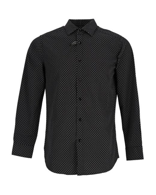 Scotch & Soda Overhemd Met Print in het Black voor heren