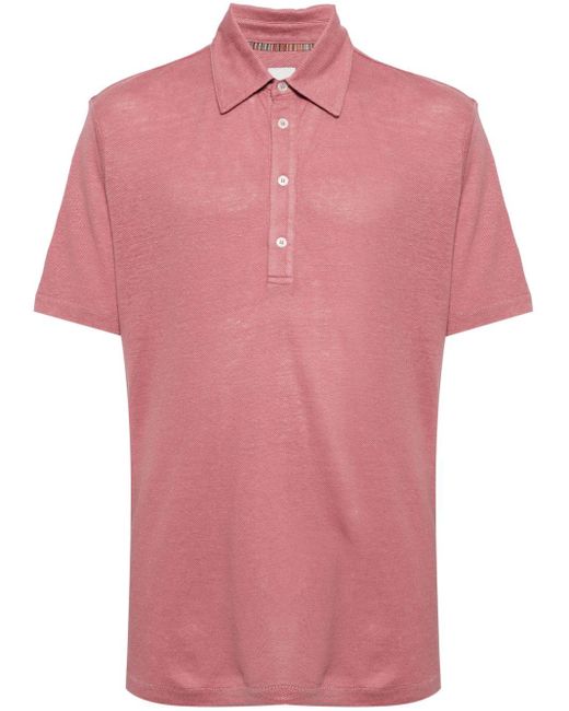 Paul Smith Pink Short-sleeve Polo Shirt for men