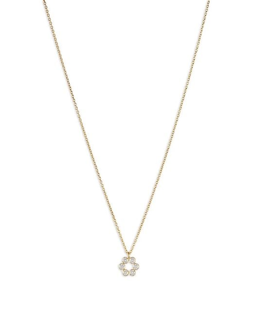 Sophie Bille Brahe Metallic 18K Luna Diamant Diamond Pendant Necklace