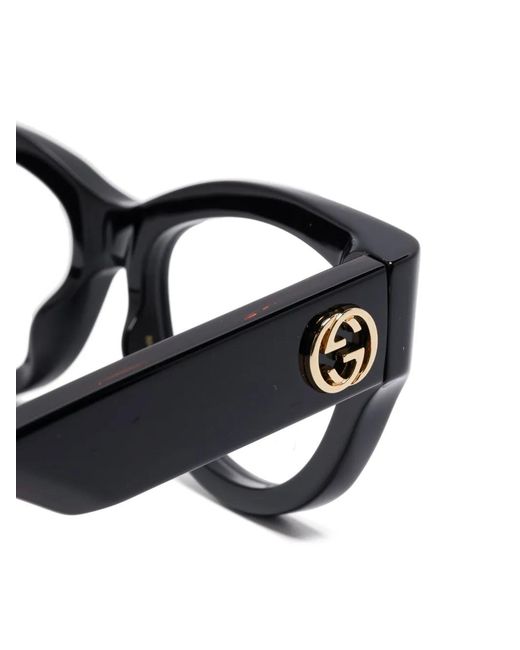 Gucci Black Cat Eye-Frame Glasses