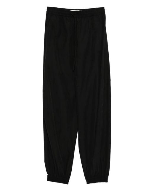 Rohe Black Drawstring Trousers
