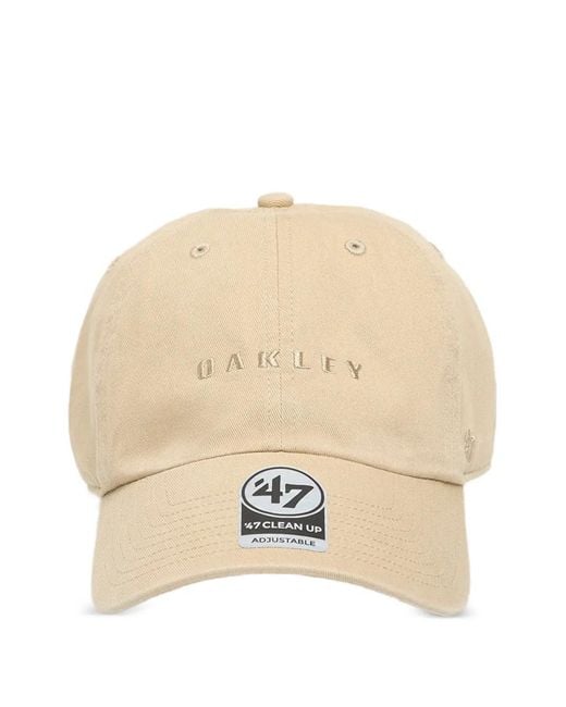 Oakley Natural Logo-Detail Baseball Cap