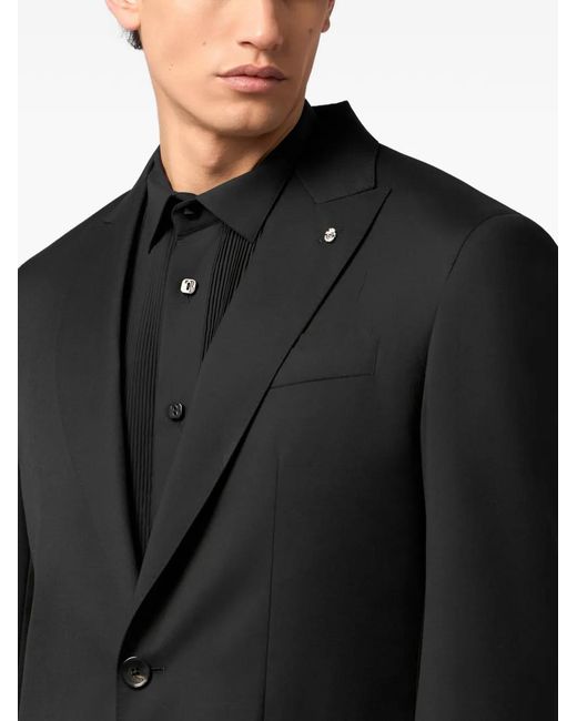 Billionaire Black Blazer À Simple Boutonnage for men