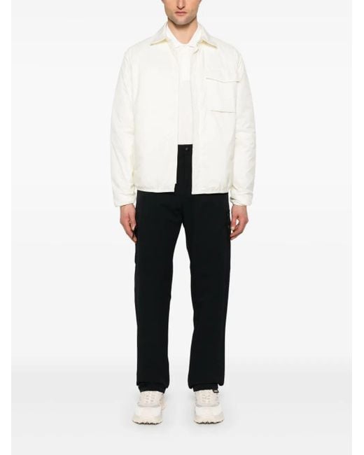 Moncler White Arpont Jacket for men