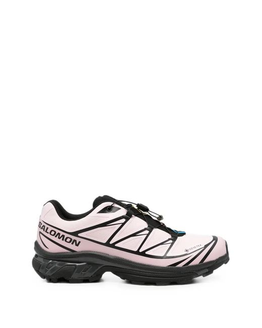 Salomon White Xt-6 Gore-Tex Sneakers