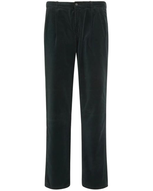 Aspesi Black Cotton Trousers for men