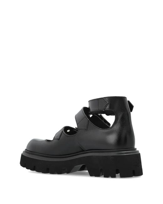 Vivienne Westwood Bacchus Buckled Platform Pumps in Black | Lyst