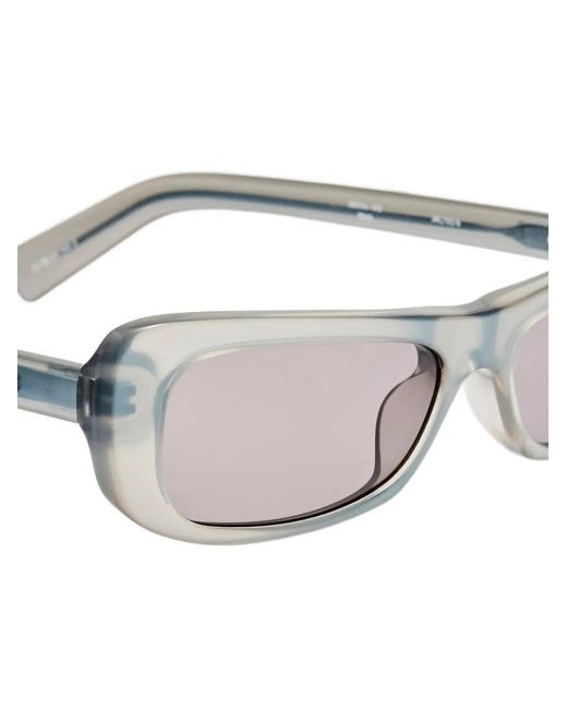 Jacquemus White Capri Cat-Eye Sunglasses