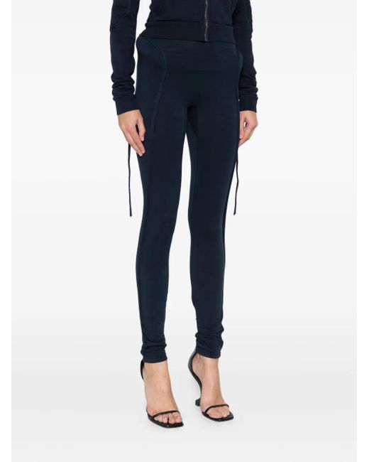 OTTOLINGER Blue Elasticated-Waist Leggings
