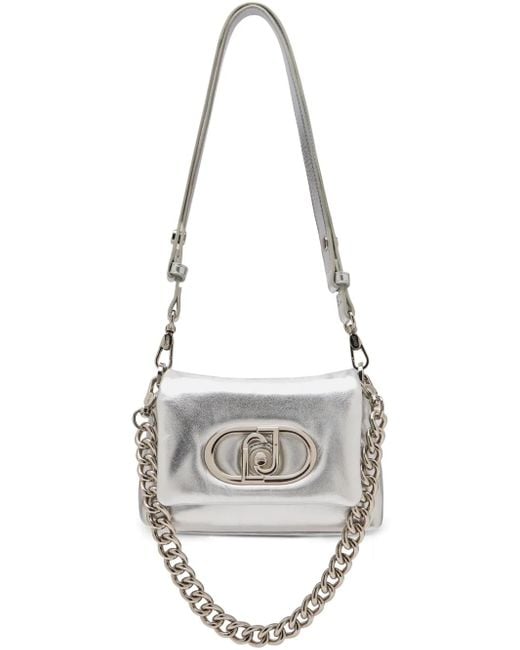 Liu Jo Metallic Lapuffy Shoulder Bag