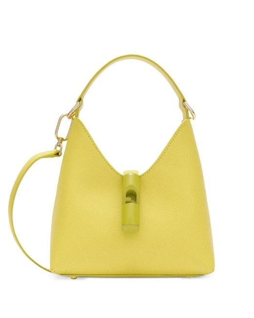 Furla Yellow Mini Iride Shoulder Bag