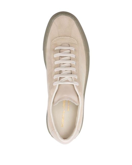 Sneakers con stampa di Common Projects in Natural