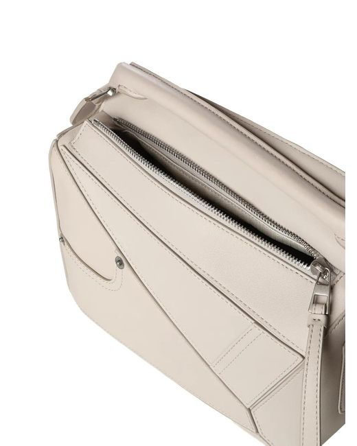 Loewe Natural Small Panta Puzzle Tote Bag
