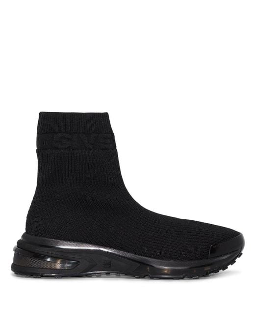 Givenchy Black Giv 1 Sock Sneakers for men