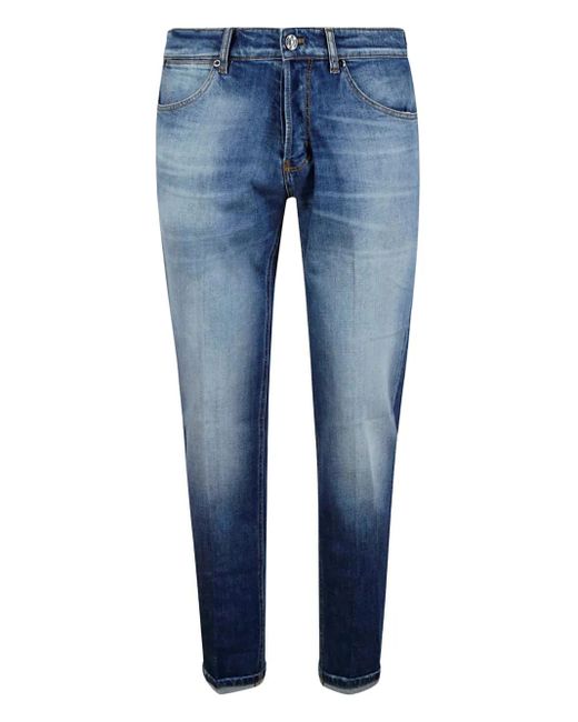 PT Torino Blue Five-Pocket Denim Jeans for men