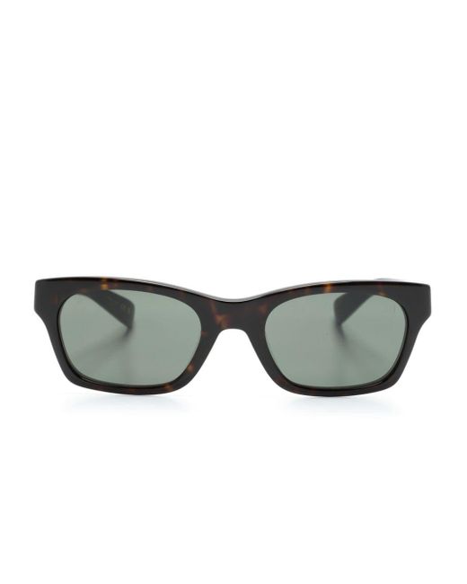 Dunhill Gray Rectangle-frame Sunglasses for men