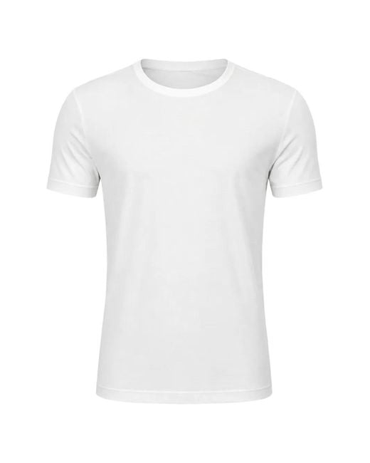 Thom Krom White Crew-Neck T-Shirt for men