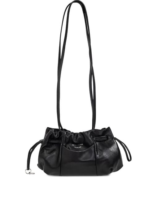 Emporio Armani Black Drawstring Mini Bag
