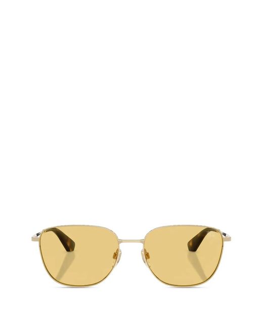 Burberry Metallic Square-Frame Sunglasses