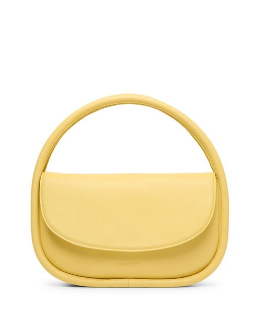 Marsèll Yellow Tuboletto Leather Tote Bag