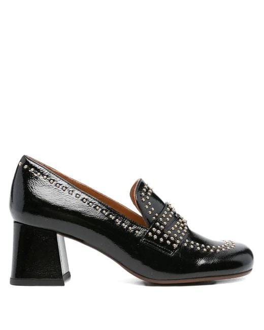 Chie Mihara Black Pumps mit Blockabsatz 60mm