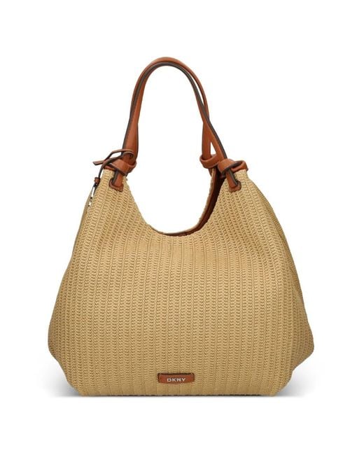DKNY Natural Paula Commuter Shoulder Bag