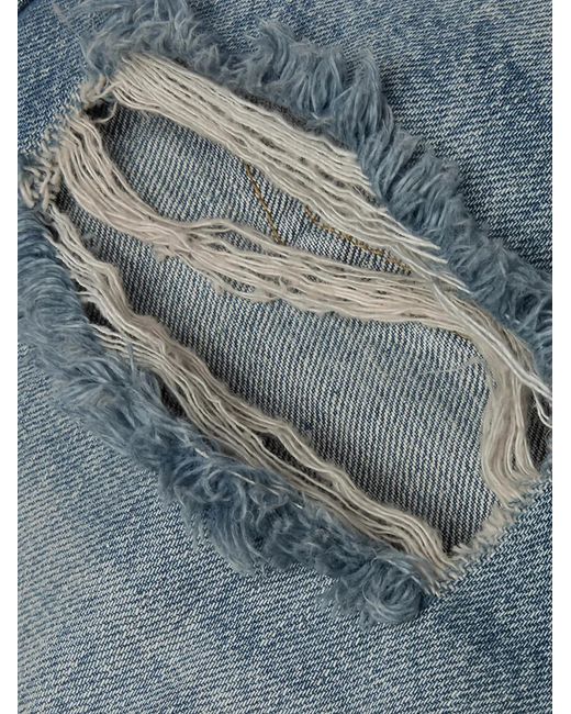 Represent Blue Jean Heaton À Effet Usé for men