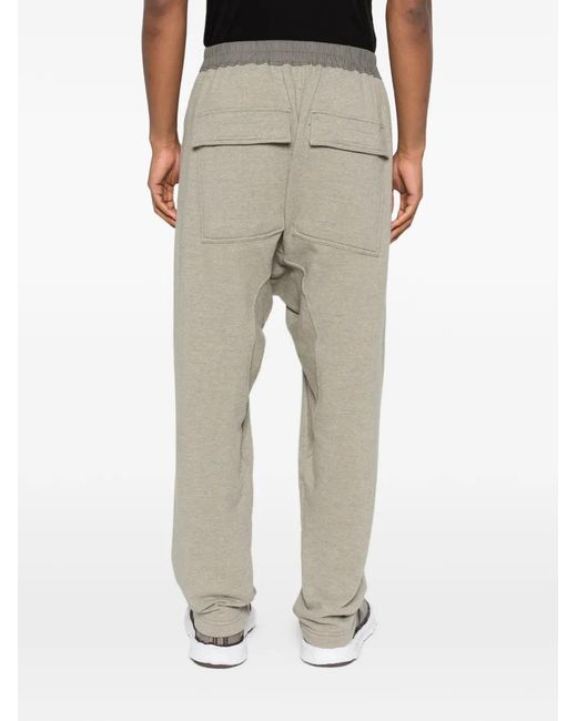 Rick Owens White Classic Cargo Drawstring Track Pants for men