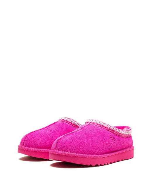 Pink ugg hot sale tasman slippers