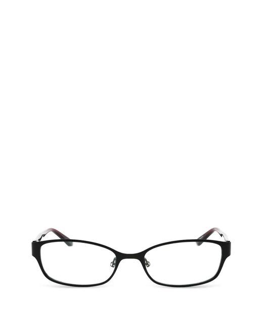 Adensco Black Lunettes De Vue À Monture Rectangulaire