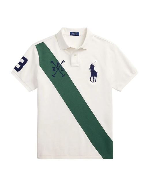 Polo Ralph Lauren Green Polo Pony-Motif Polo Shirt for men