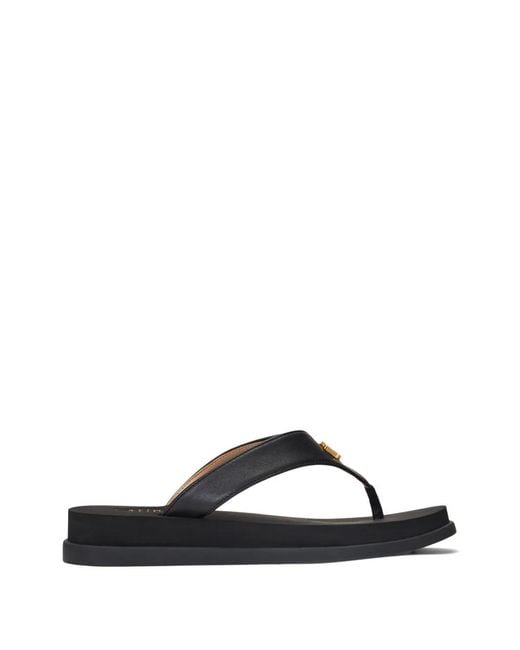 Polo Ralph Lauren Black Logo Platform Slides