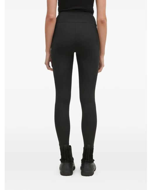Fjallraven Black Abisko Side-Pocket Leggings