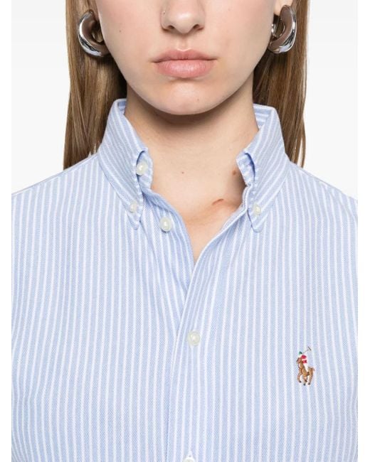 Polo Ralph Lauren ストライプ シャツ Blue