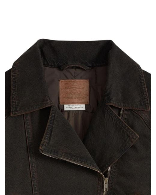 Levi's Black 80's Denim Jacket