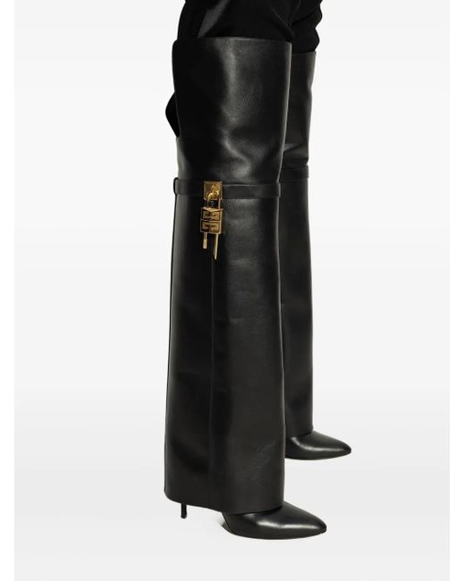 Givenchy Black Leather Boots