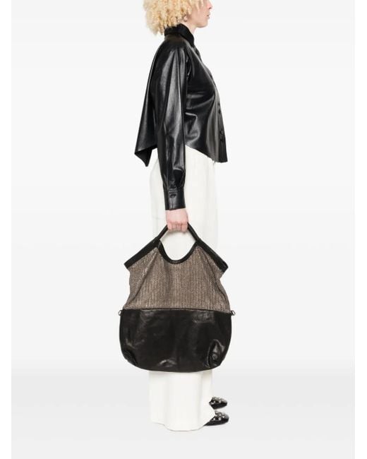 SOMMET Black Siviglia Shoulder Bag