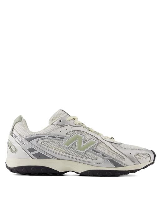 New Balance White 204L Mesh Sneakers