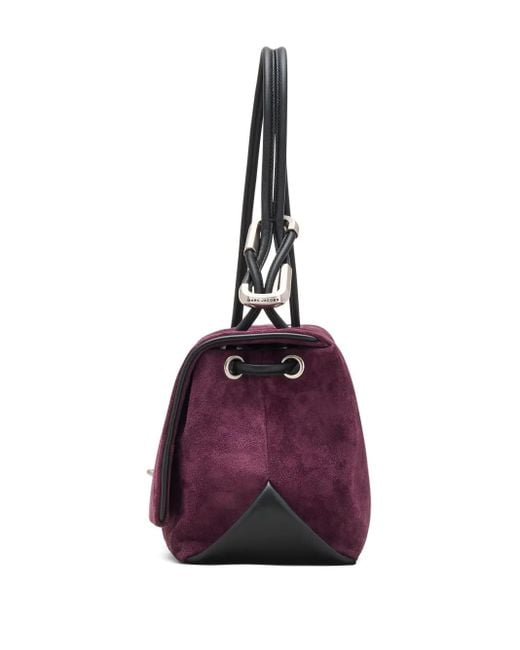 Marc Jacobs Purple Large The Dual Shoulder Bag