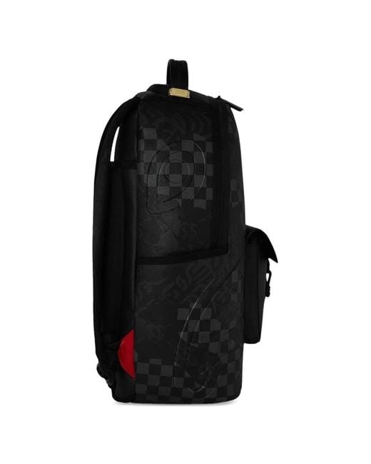 Sprayground Black 3Am Mix Up V2 Backpack for men