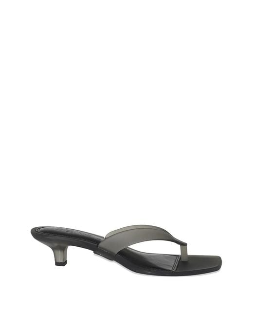 Senso White Sonya Square-Toe Sandals