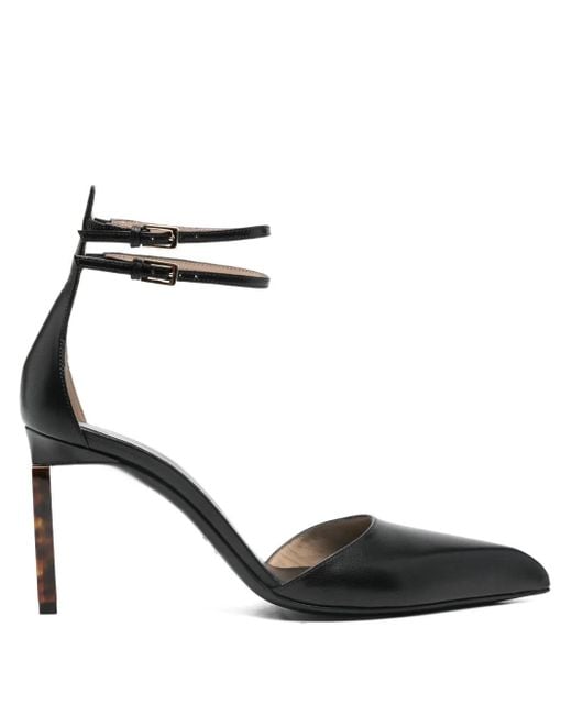 Tom Ford Black Leather Pumps With Heel