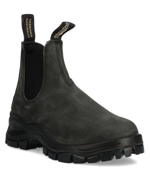 Blundstone Black Chelsea-Boots mit Stretcheinsätzen